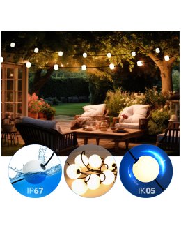 Girlanda LED VENEZIA 10W Kobi Design