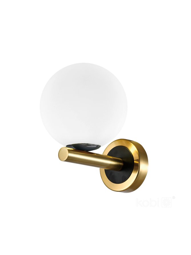 Kinkiet GLOBE ELEGANCE BL GOLD K 1xG9 Kobi Design