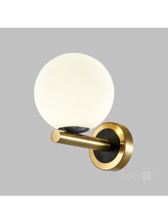 Kinkiet GLOBE ELEGANCE BL GOLD K 1xG9 Kobi Design 2