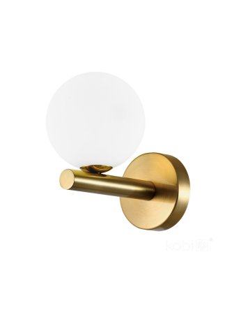 Kinkiet GLOBE ELEGANCE GOLD K 1xG9 Kobi Design