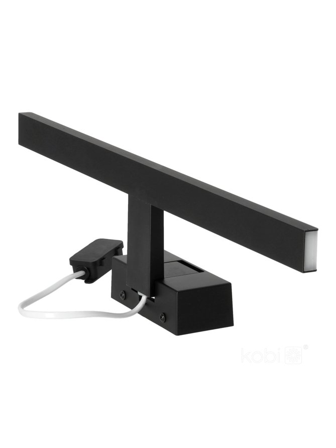 Kinkiet LED LUMIREFLECT 8W 4000K czarny Kobi Design