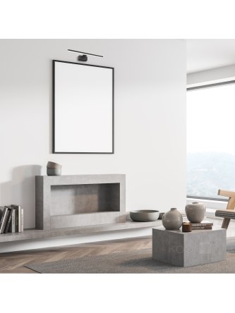 Kinkiet LED LUMIREFLECT 10W 4000K czarny Kobi Design 2