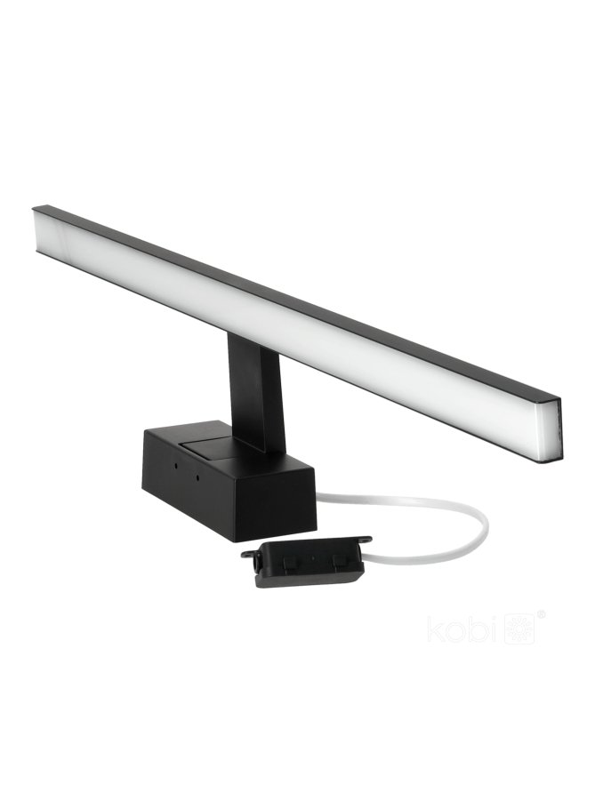 Kinkiet LED LUMIREFLECT 12W 4000K czarny Kobi Design