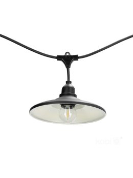 Klosz do zestawu CRETE LS M2 czarny 5 sztuk Kobi Design