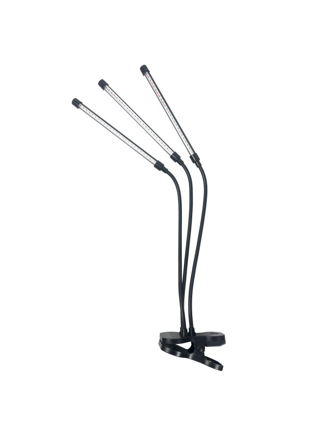 Lampa do roślin LED VITARO 3 CLIP 10W Kobi Design