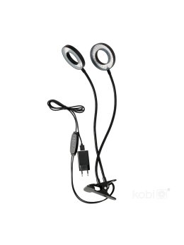 Lampa do roślin LED VITARO RING 2 CLIP 8W Kobi Design