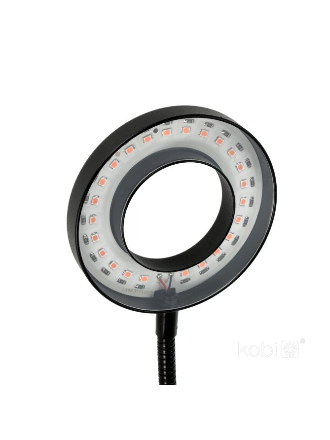 Lampa do roślin LED VITARO RING 2 CLIP 8W Kobi Design
