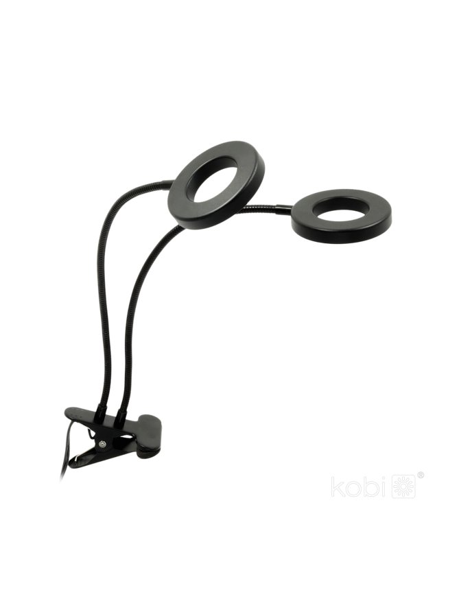 Lampa do roślin LED VITARO RING 2 CLIP 8W Kobi Design