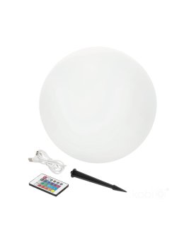 Lampa ogrodowa Solar LED GARDEN BALL 30cm 3000K+RGB Kobi Design