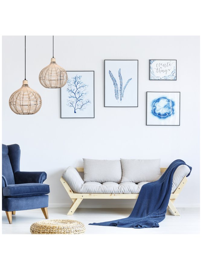 Lampa sufitowa BOHO REDDI 1xE27 Kobi Design