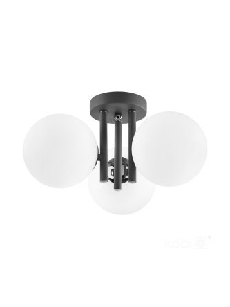 Lampa sufitowa GLOBE ELEGANCE ASH S3 3xG9 Kobi Design