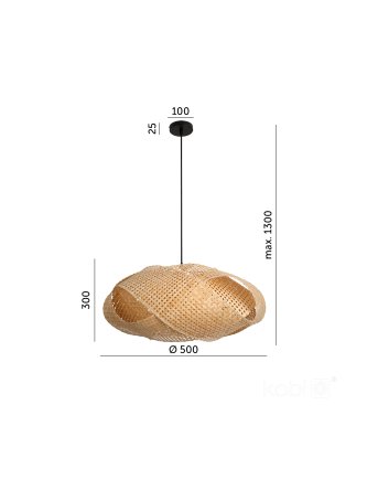 Lampa wisząca BOHO BINDUM 1xE27 Kobi Design 2