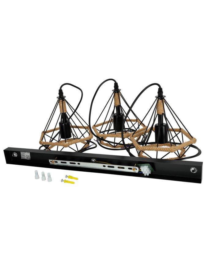 Lampa wisząca BOHO SIENA 3xE27 Kobi Design