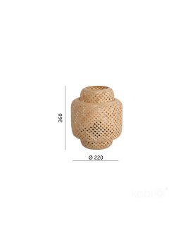 Lampka biurkowa BOHO BONN MINI 1xE27 Kobi Design