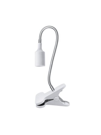 Lampka biurkowa PLANTY CLIP W 1xE27 biała Kobi Design