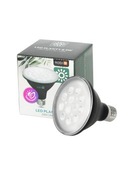 Żarówka do roślin LED PLANTY B 9W E27 1200K czarna Kobi Design