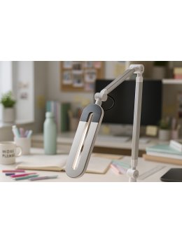 Lampka biurkowa K-BL1221 SREBRNY z serii ALETTE