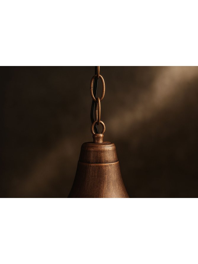 Lampa ogrodowa wisząca K-8126 CZARNY/ZŁOTY z serii BOSTON