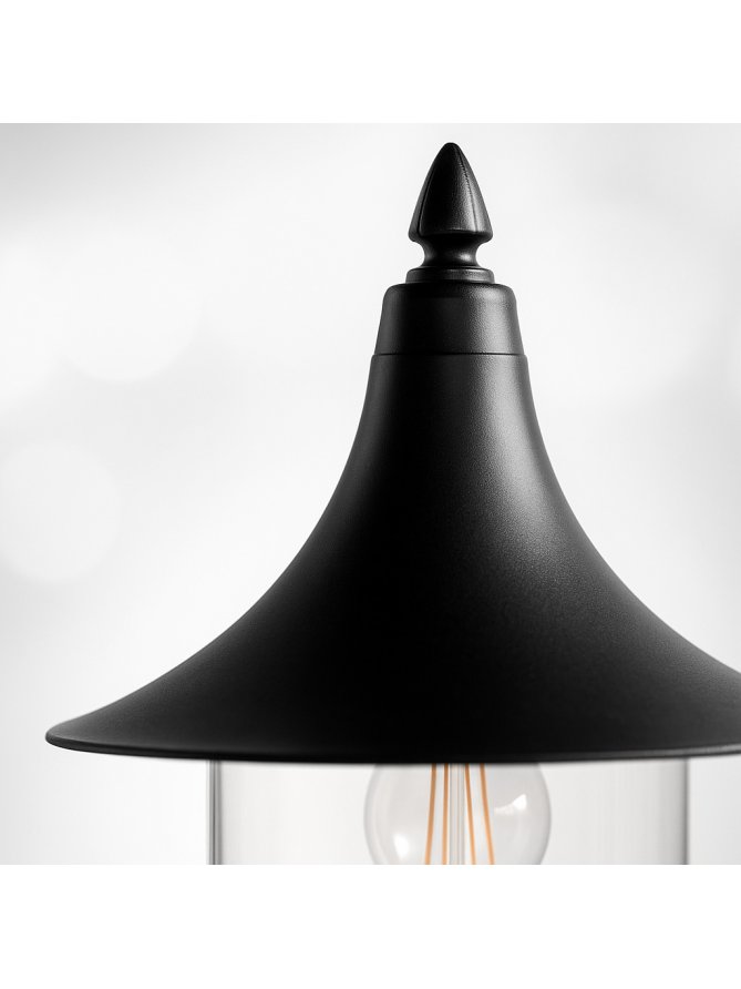 Lampa ogrodowa stojąca K-8133 CZARNY z serii BOSTON