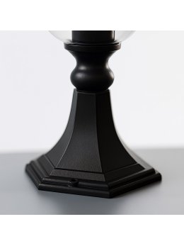 Lampa ogrodowa stojąca K-8133 CZARNY z serii BOSTON