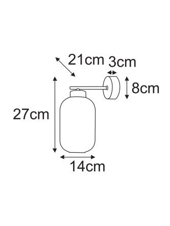 Kinkiet K-5737 z serii VILAR 2