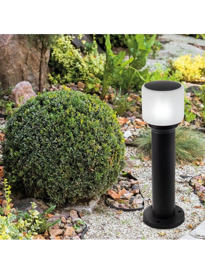Lampa ogrodowa stojąca nowoczesna okrągła MADRID 40cm E27 331403 - LEDco.pl
