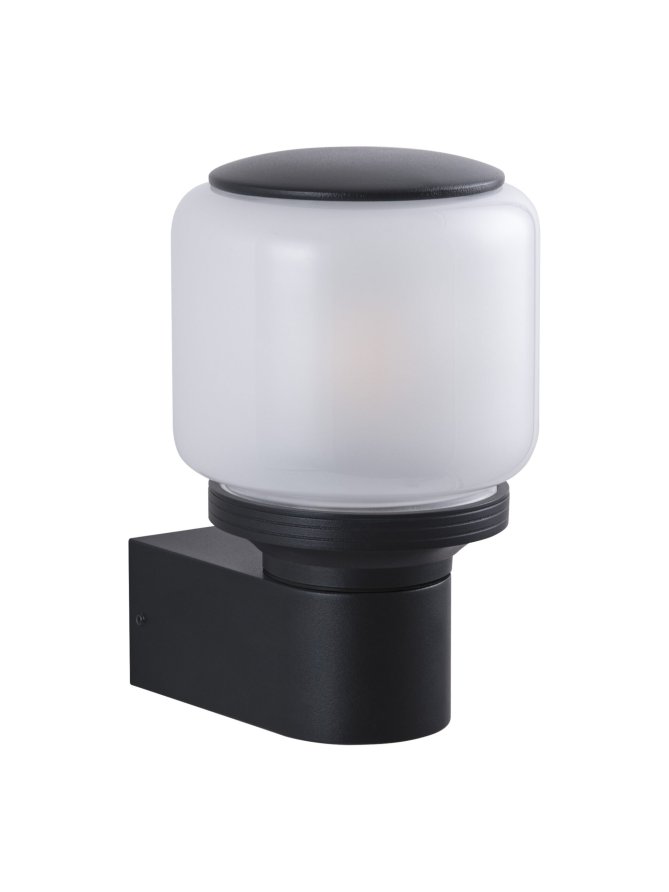 Nowoczesna okrągła lampa elewacyjna MADRID E27 331397 - LEDco.pl