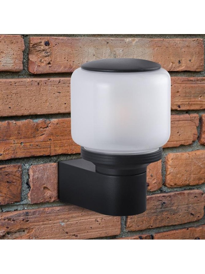 Nowoczesna okrągła lampa elewacyjna MADRID E27 331397 - LEDco.pl