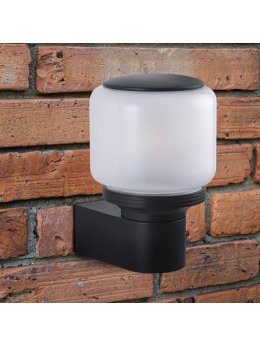 Nowoczesna okrągła lampa elewacyjna MADRID E27 331397 - LEDco.pl