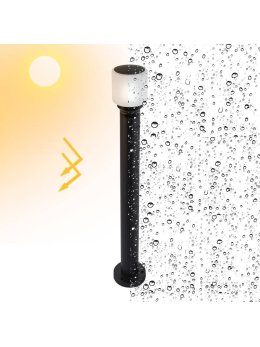 Lampa ogrodowa stojąca nowoczesna okrągła MADRID 40cm E27 331564 - LEDco.pl