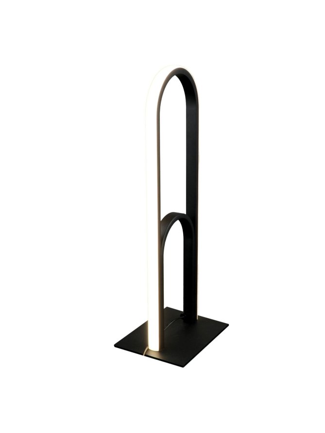 Lampa stołowa biurkowa nocna LED owalna designerska - LEDco.pl