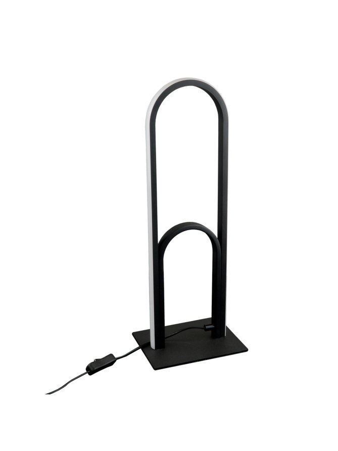 Lampa stołowa biurkowa nocna LED owalna designerska - LEDco.pl