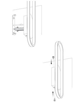 Kinkiet LED owalny nowoczesny designerski CORODOBA - LEDco.pl