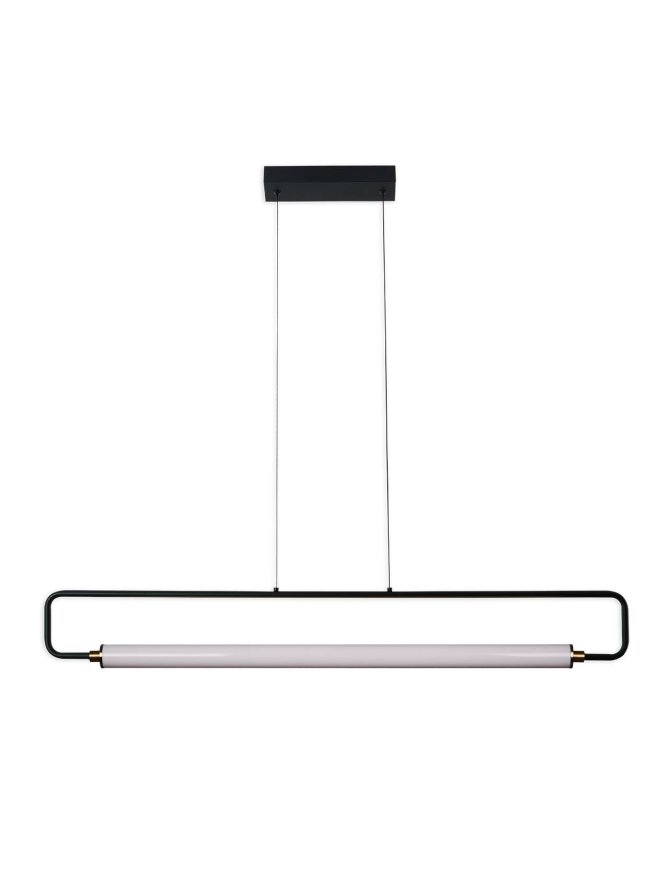 Lampa loftowa świetlówkowa wisząca na dwóch linach - LEDco.pl
