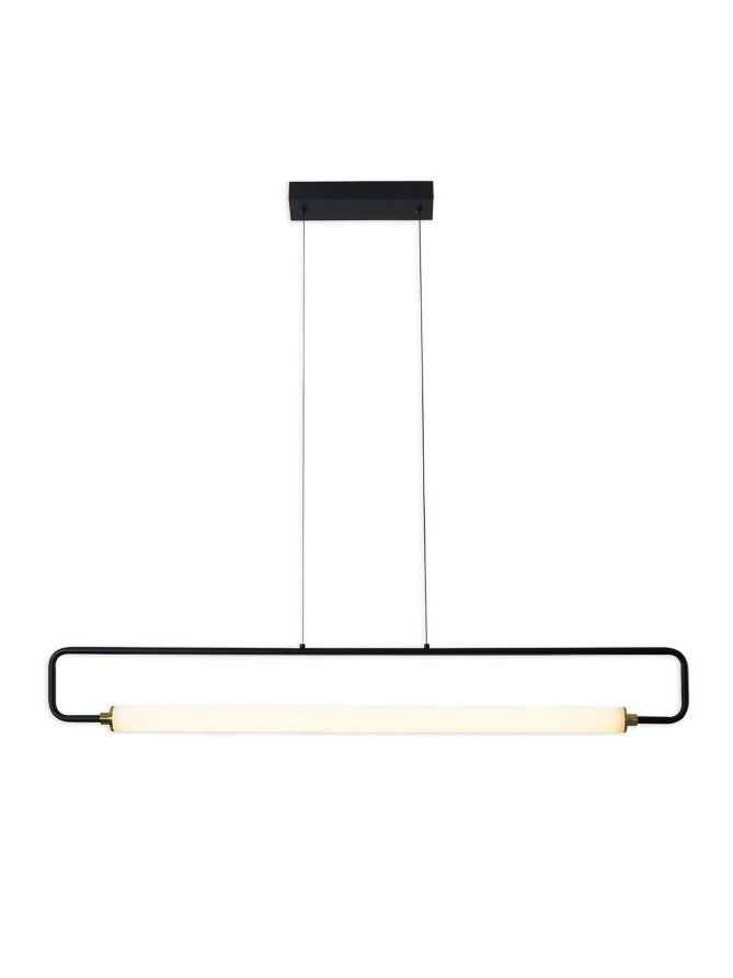 Lampa loftowa świetlówkowa wisząca na dwóch linach - LEDco.pl