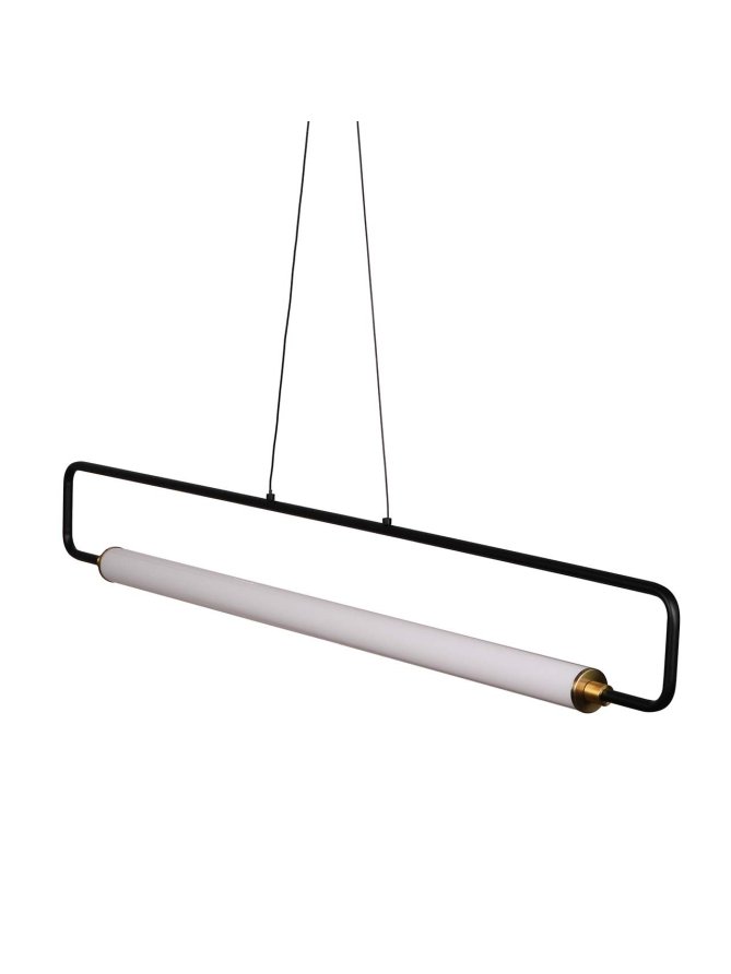 Lampa loftowa świetlówkowa wisząca na dwóch linach - LEDco.pl