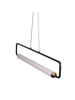 Lampa loftowa świetlówkowa wisząca na dwóch linach - LEDco.pl