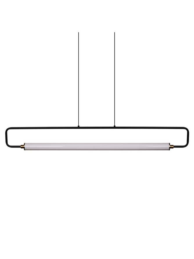 Lampa loftowa świetlówkowa wisząca na dwóch linach - LEDco.pl
