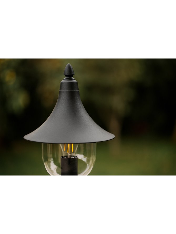 Lampa ogrodowa stojąca K-8133 CZARNY z serii BOSTON