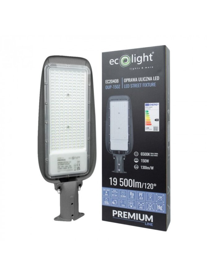 LAMPA ULICZNA PREMIUM 150W 6500K 130lm/W IP65