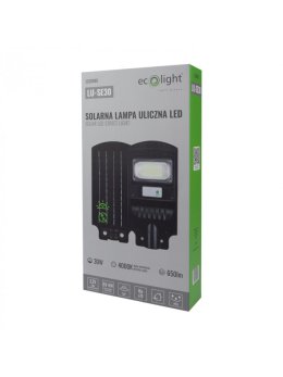 LAMPA ULICZNA SOLARNA 30W NW ECONOMY