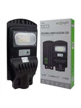 LAMPA ULICZNA SOLARNA 30W NW ECONOMY