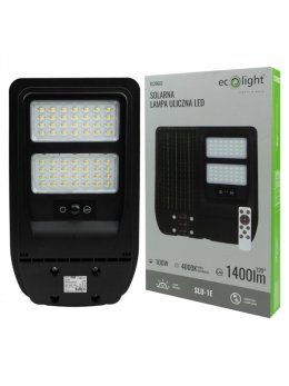 LAMPA ULICZNA SOLARNA 100W 4000K 1000lm IP65