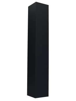 Lampa ogrodowa kwadratowa nowoczesna Modern 60cm czarna IP44 Radex - LEDco.pl