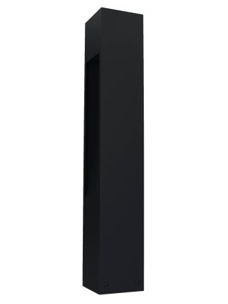 Lampa ogrodowa kwadratowa nowoczesna Modern 60cm czarna IP44 Radex - LEDco.pl 2