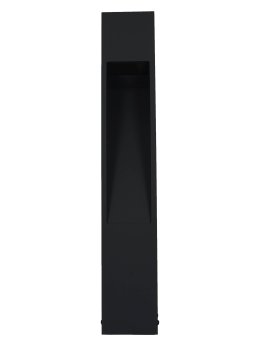 Lampa ogrodowa kwadratowa nowoczesna Modern 60cm czarna IP44 Radex - LEDco.pl