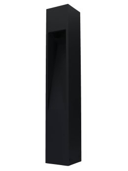 Lampa ogrodowa kwadratowa nowoczesna Modern 60cm czarna IP44 Radex - LEDco.pl