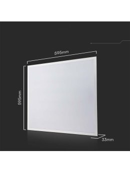 Panel LED V-TAC 36W 600x600 LED CREE CHIP zasilacz LIFUD backlight 33mm 120Lm/W VT-61036 6500K 4320lm 6 lat gwarancji