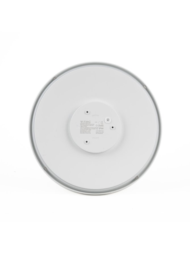 Plafon V-TAC 36W LED SAMSUNG CHIP okrągły 42cm natynkowy pilot czujnik ruchu IP44 biały VT-8630S 4000K 3820lm 5 lat gwarancji