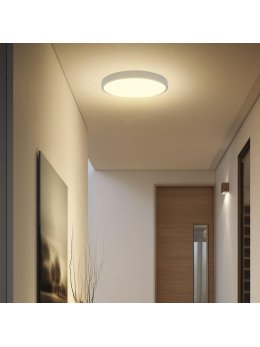 Plafon V-TAC 36W LED SAMSUNG CHIP okrągły 42cm natynkowy pilot czujnik ruchu IP44 biały VT-8630S 4000K 3820lm 5 lat gwarancji